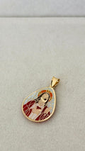 Dije Corazón de Jesús 14k
