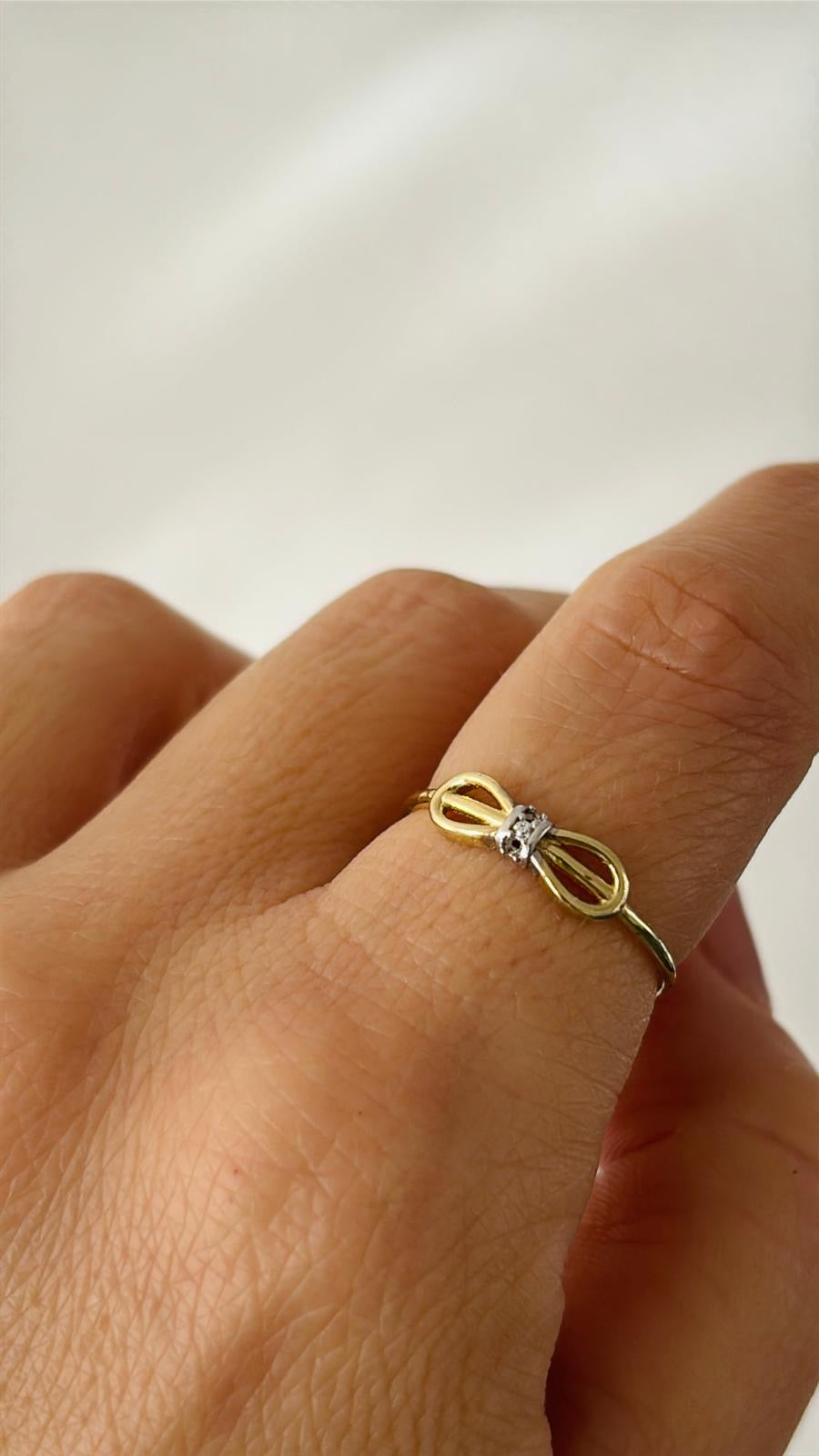 Anillo de Lazo 10k