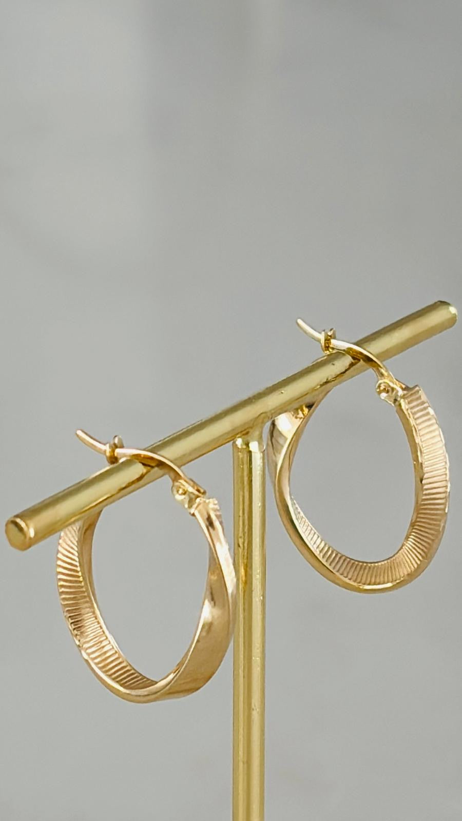 Argollas 14k