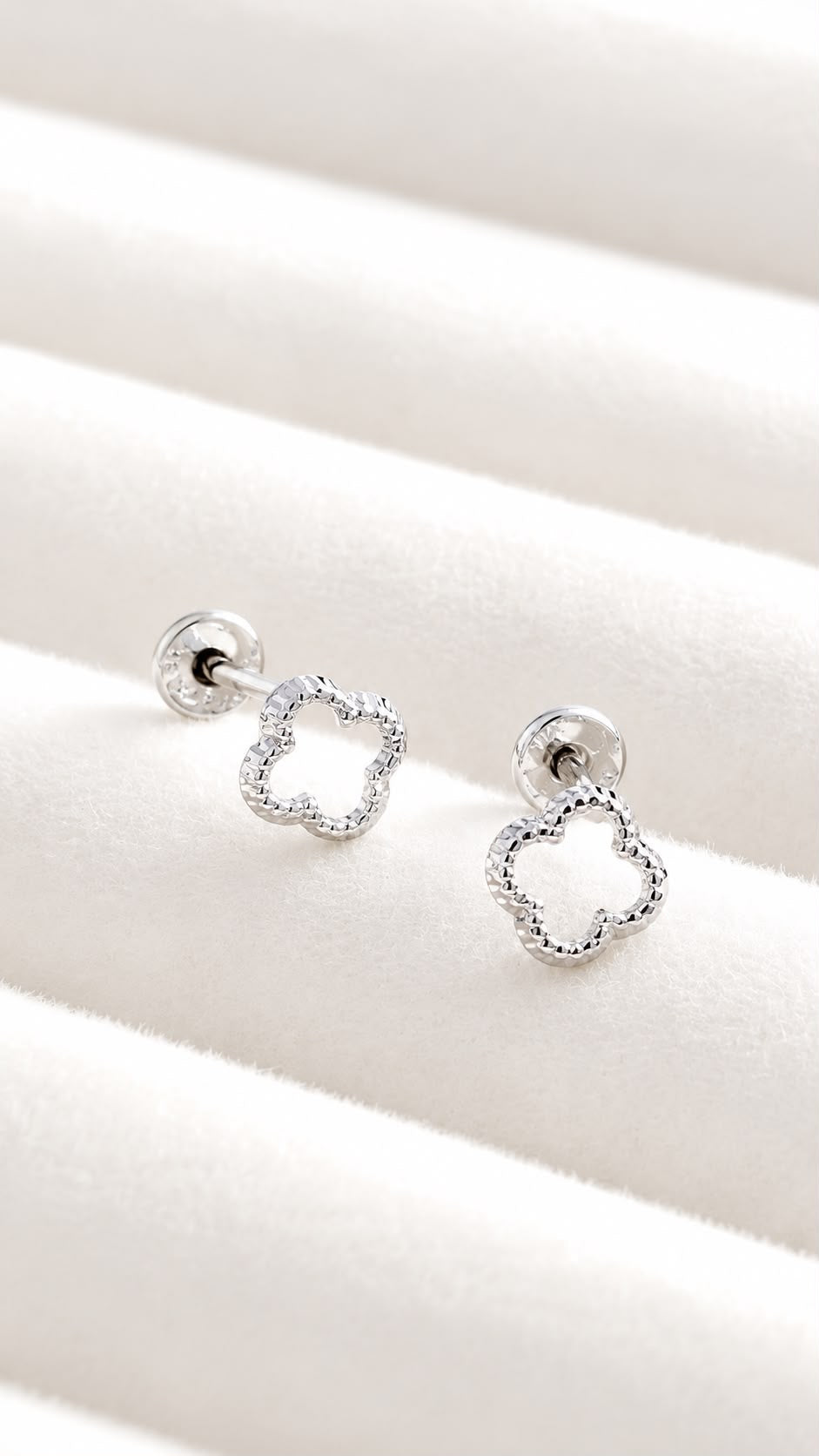Aretes de plata