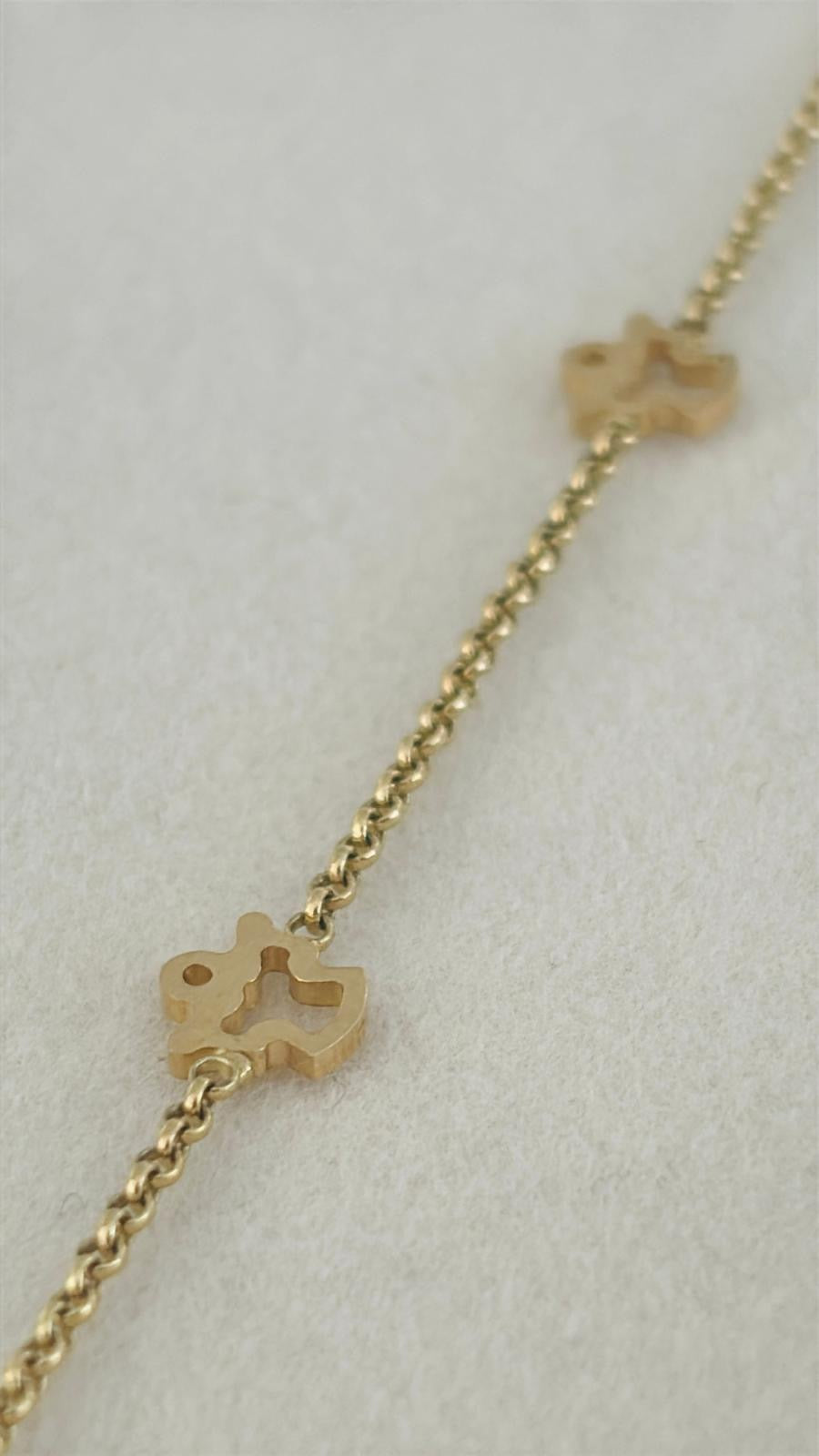 Pulsera para niña 14k