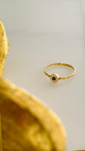 Anillo ojo Turco 10k