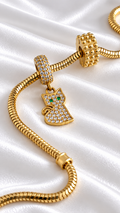 Charm de Gato de 10k – 10k Gold Cat Charm