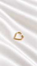 Piercing Ajustable de Corazón para Cartílago de 14k – 14k Gold Adjustable Heart Cartilage Piercing