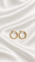 Argollas de 10k – 10k Gold Hoop Earrings