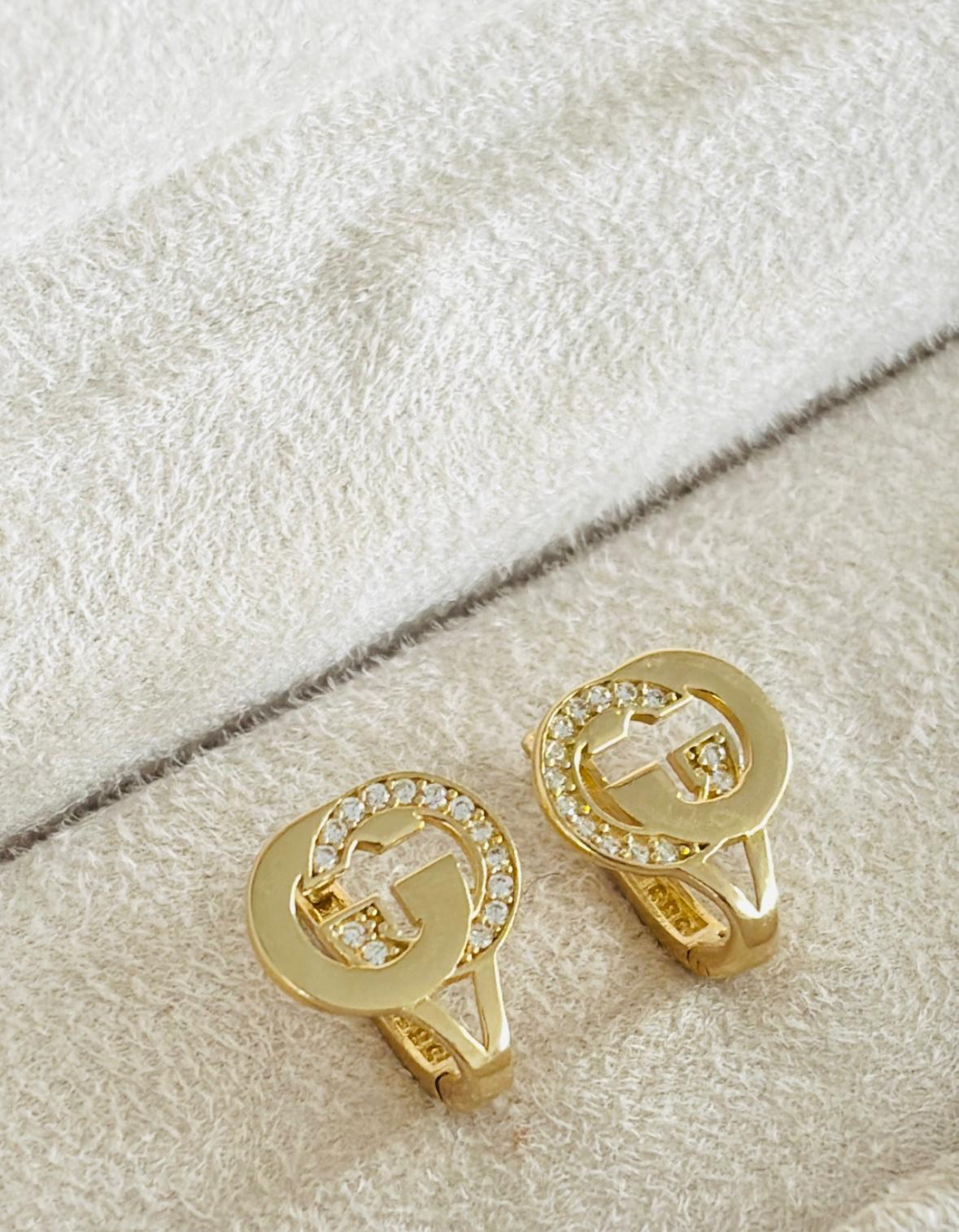 Aretes GG 14k