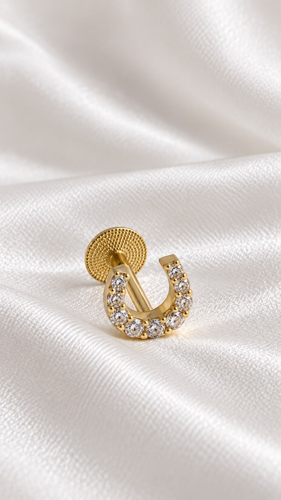Piercing de Cartílago de 14k – Calibre 16 – 14k Gold 16G Cartilage Stud