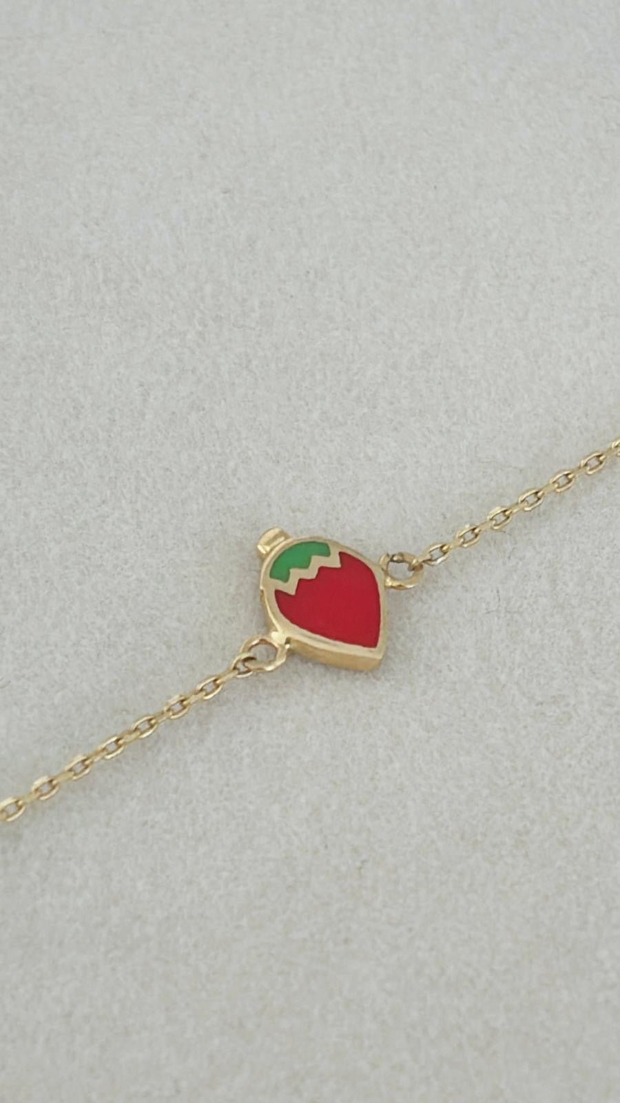 Pulsera para niña 14k