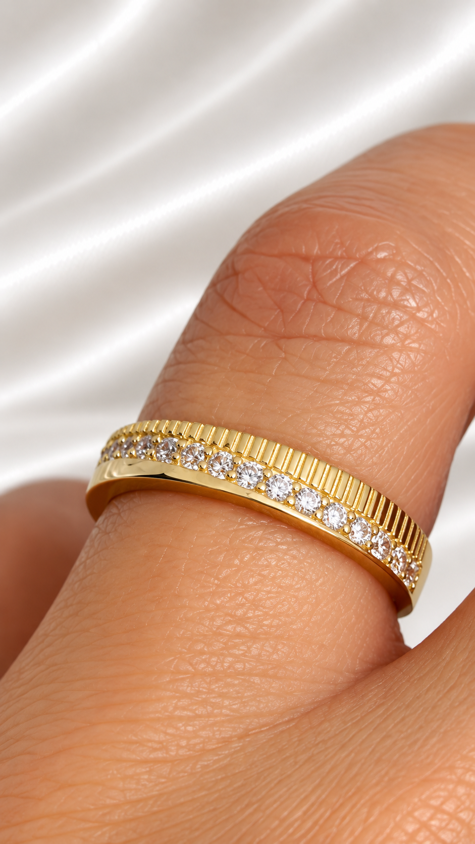 Anillo Estilo Alianza de 10k – 10k Gold Wedding Band Style Ring