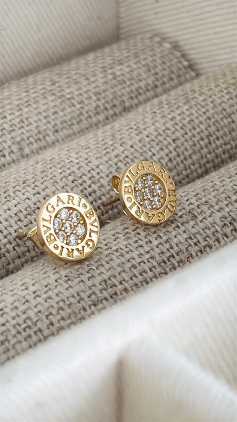 Aretes Bulga 14k