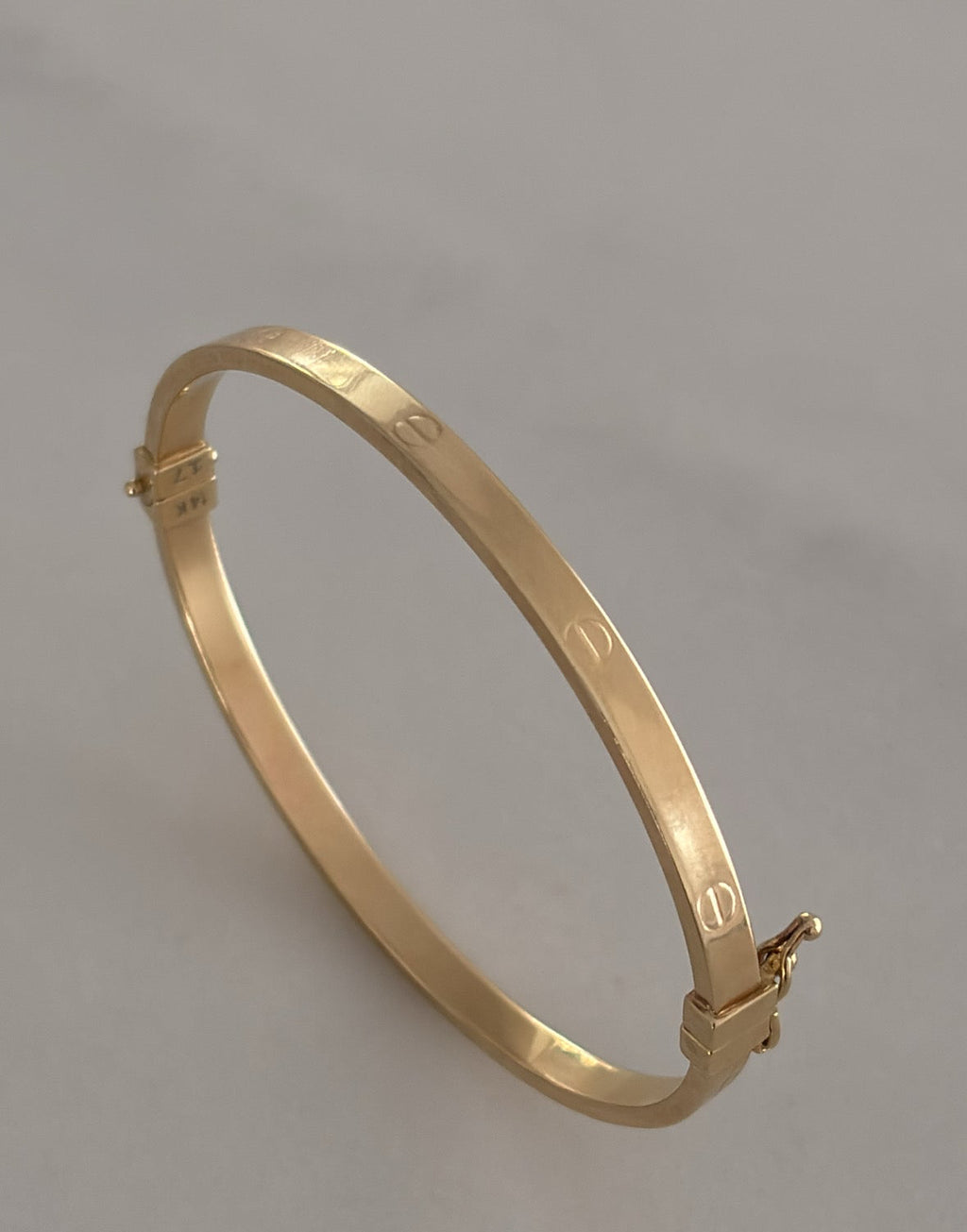 Pulsera tipo Cartier 14k