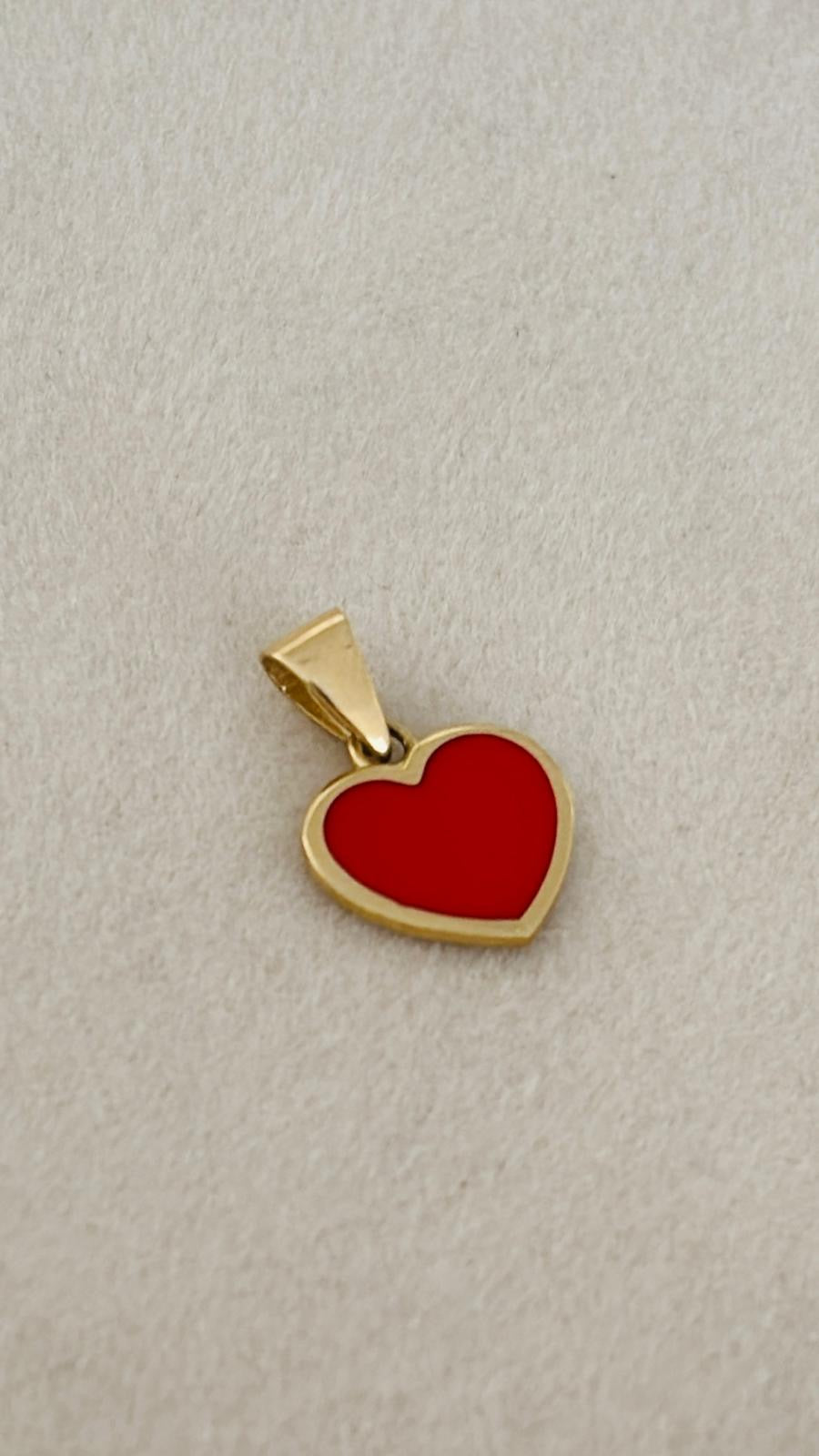 Dije de corazón 10k