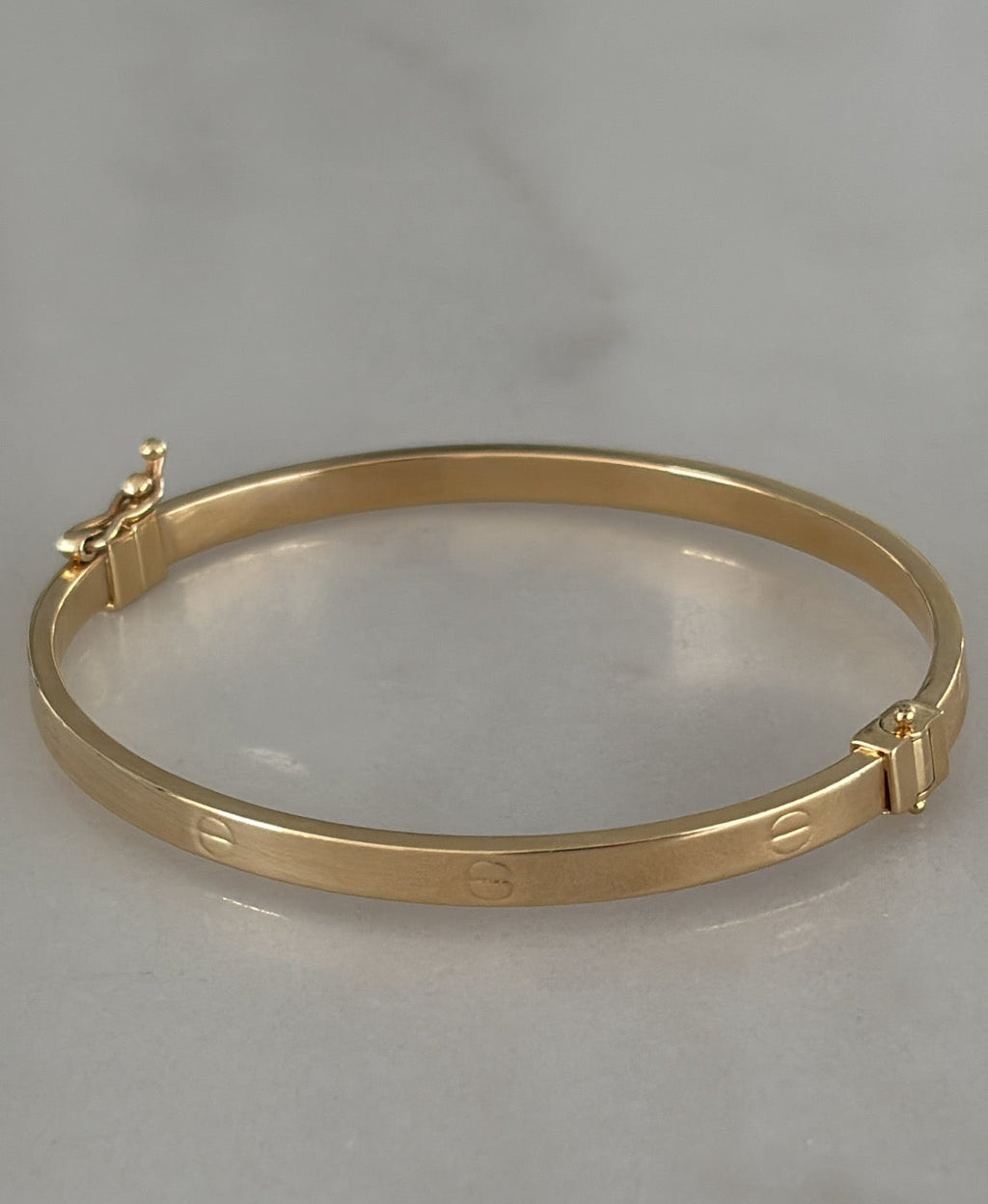 Pulsera tipo Cartier 14k