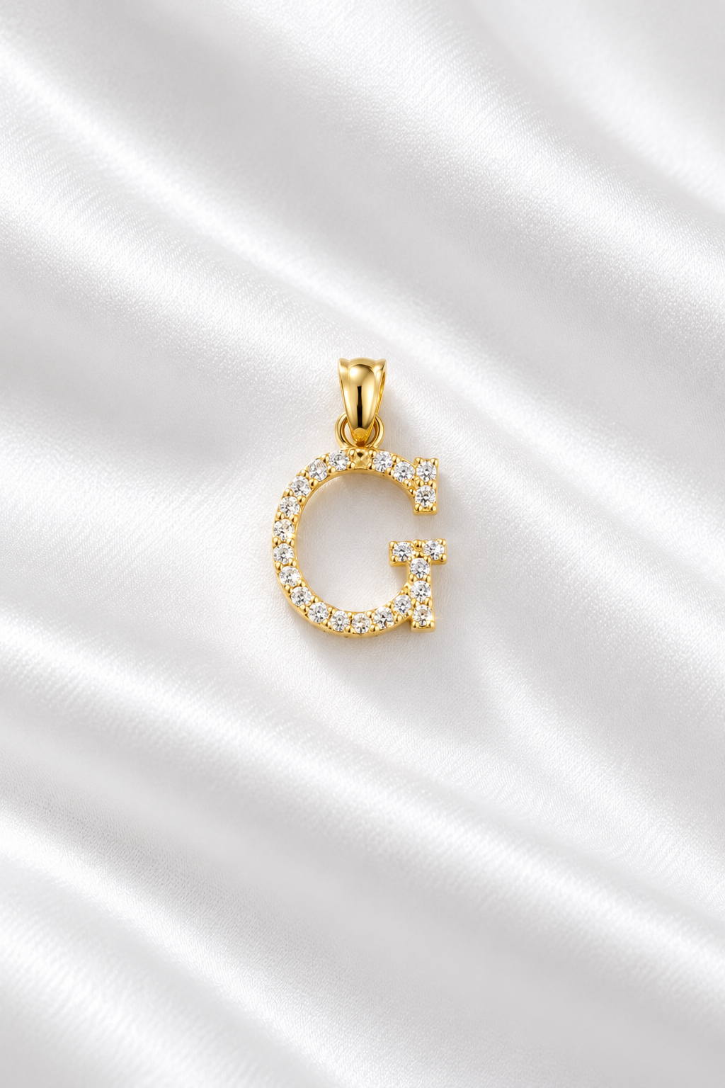 Dije Inicial Letra G de 10k – 10k Gold Initial G Pendant