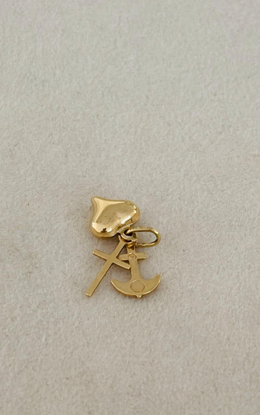 Dije triple 14k