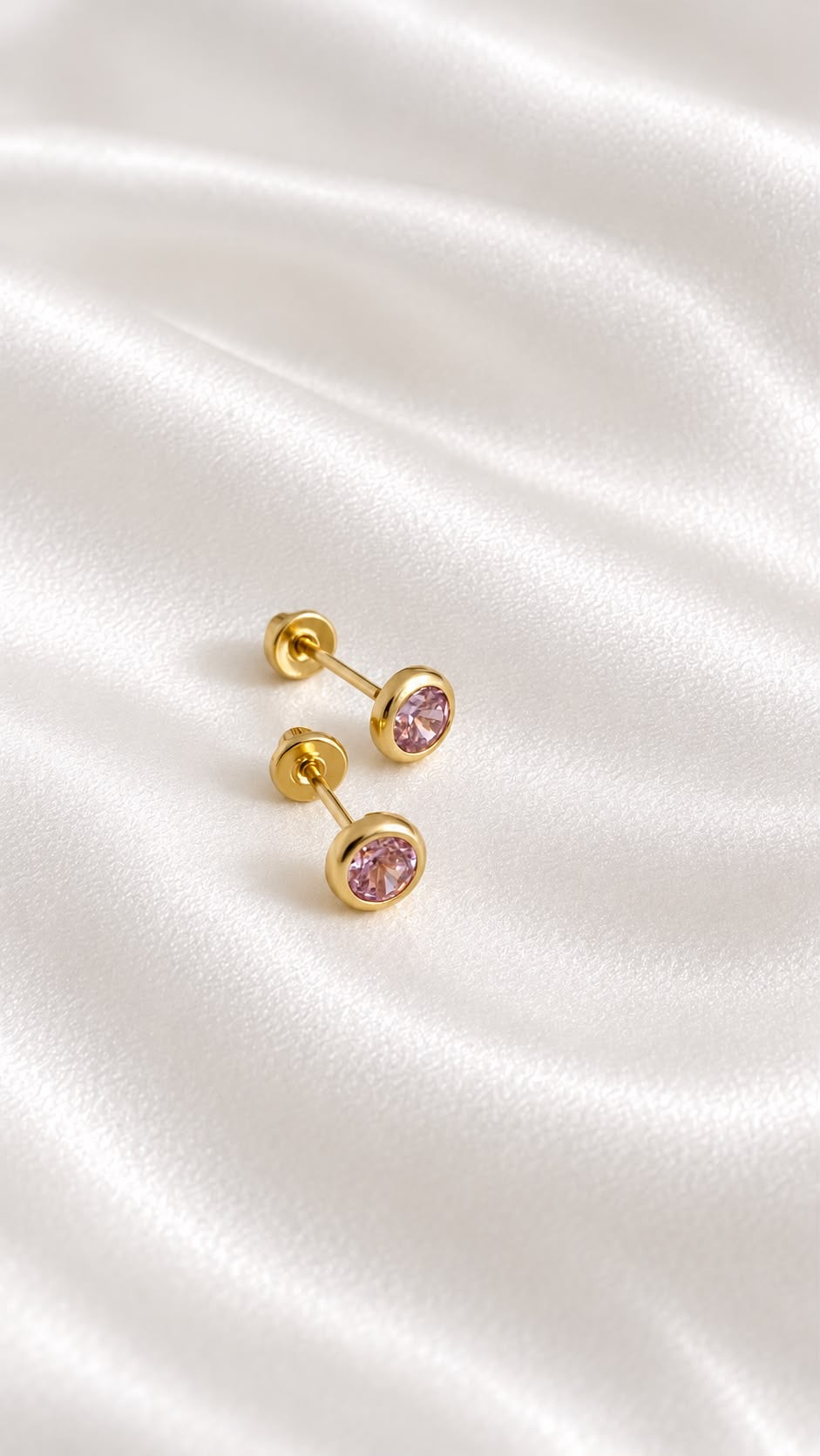 Aretes de 14k