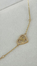 Pulsera  de CC 14k