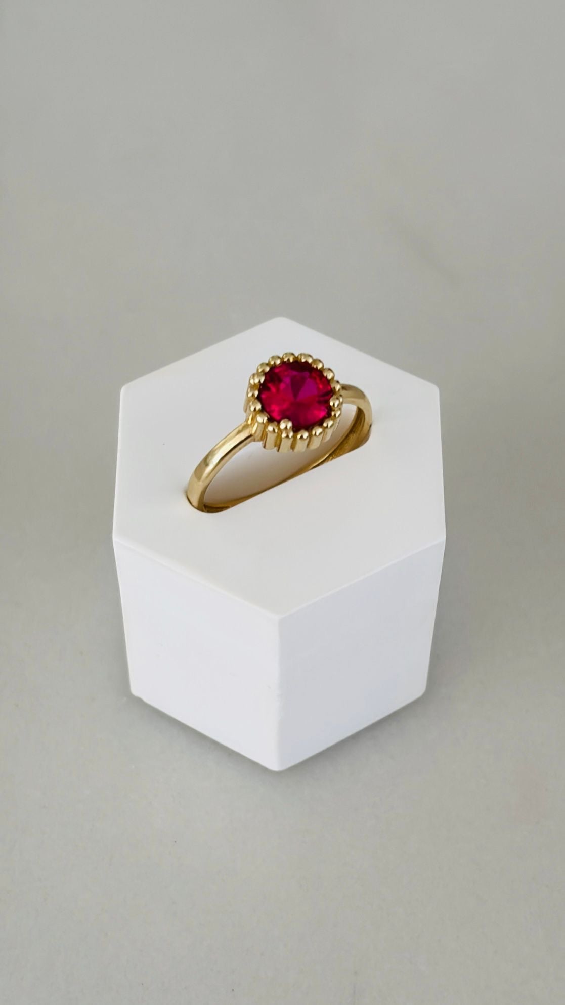 Anillo de Piedra 14k