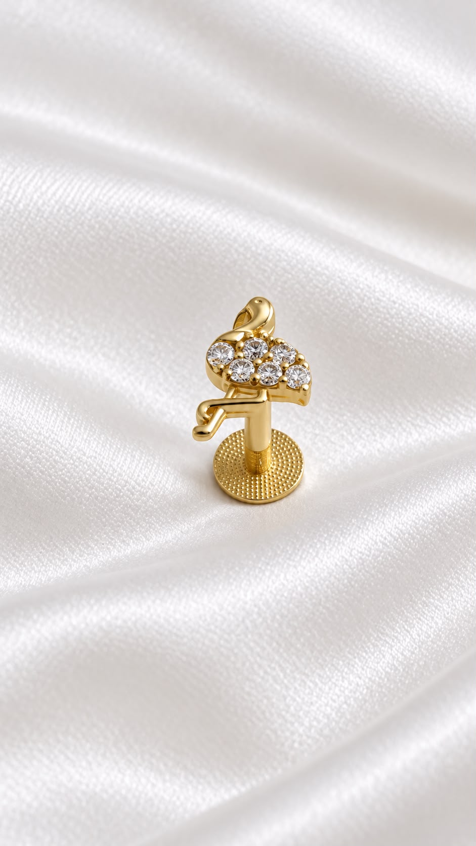 Piercing de Cartílago de 14k – Calibre 16 – 14k Gold 16G Cartilage Stud