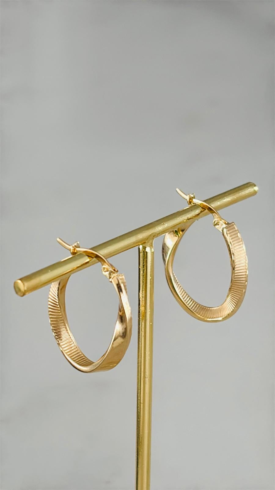 Argollas 14k