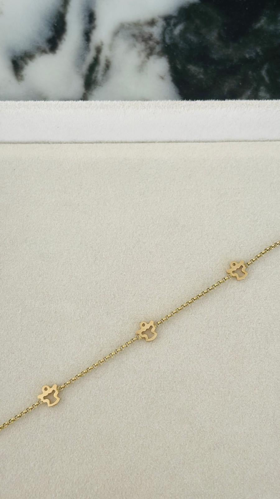 Pulsera para niña 14k
