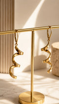 Aretes en Espiral 14k
