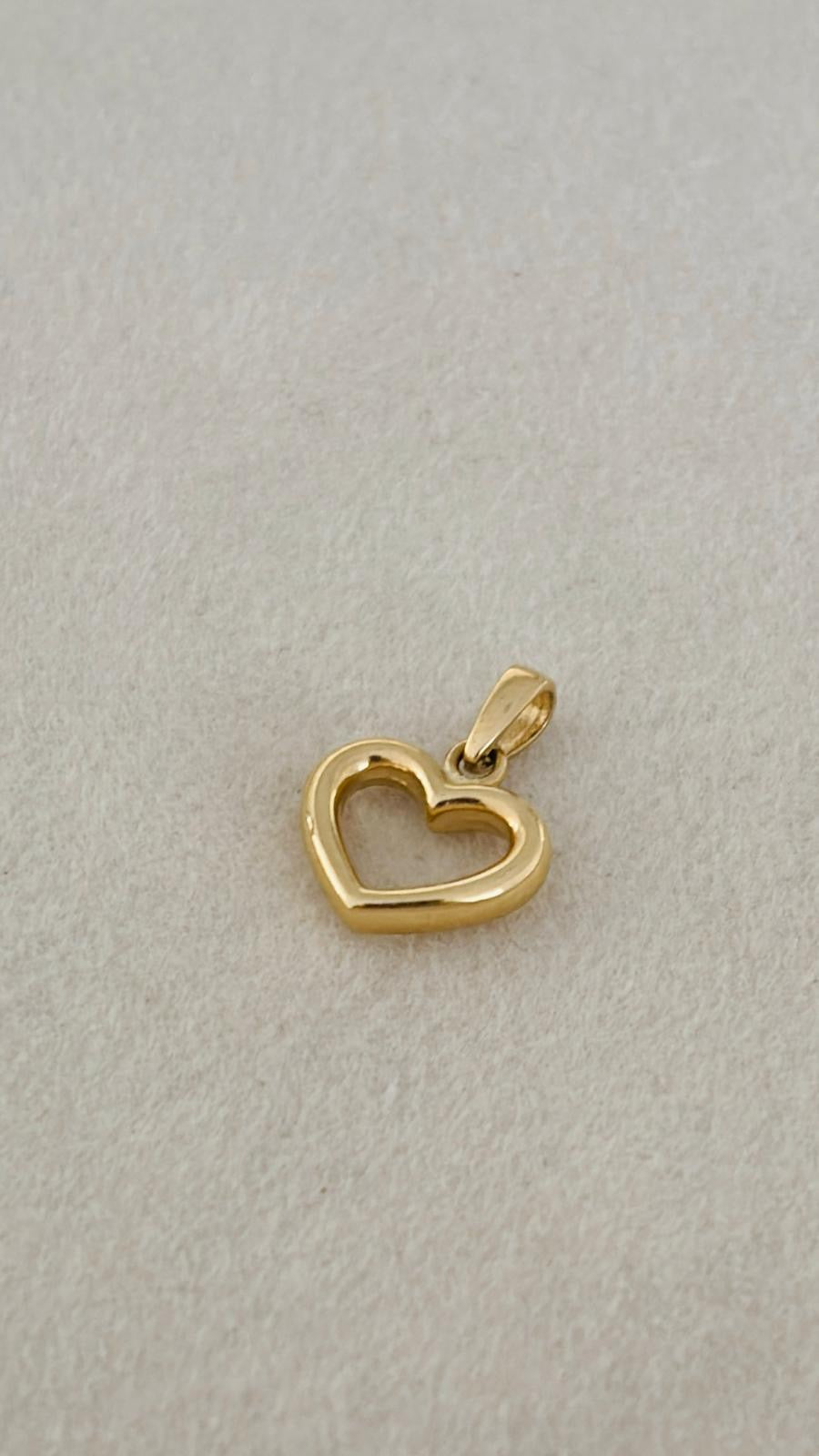 Dije de Corazón 14k