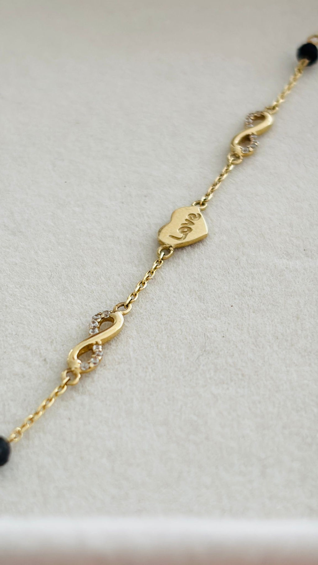 Pulsera combinada 10k