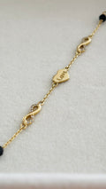 Pulsera combinada 10k