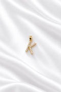 Dije Inicial Letra K de 10k – 10k Gold Initial K Pendant