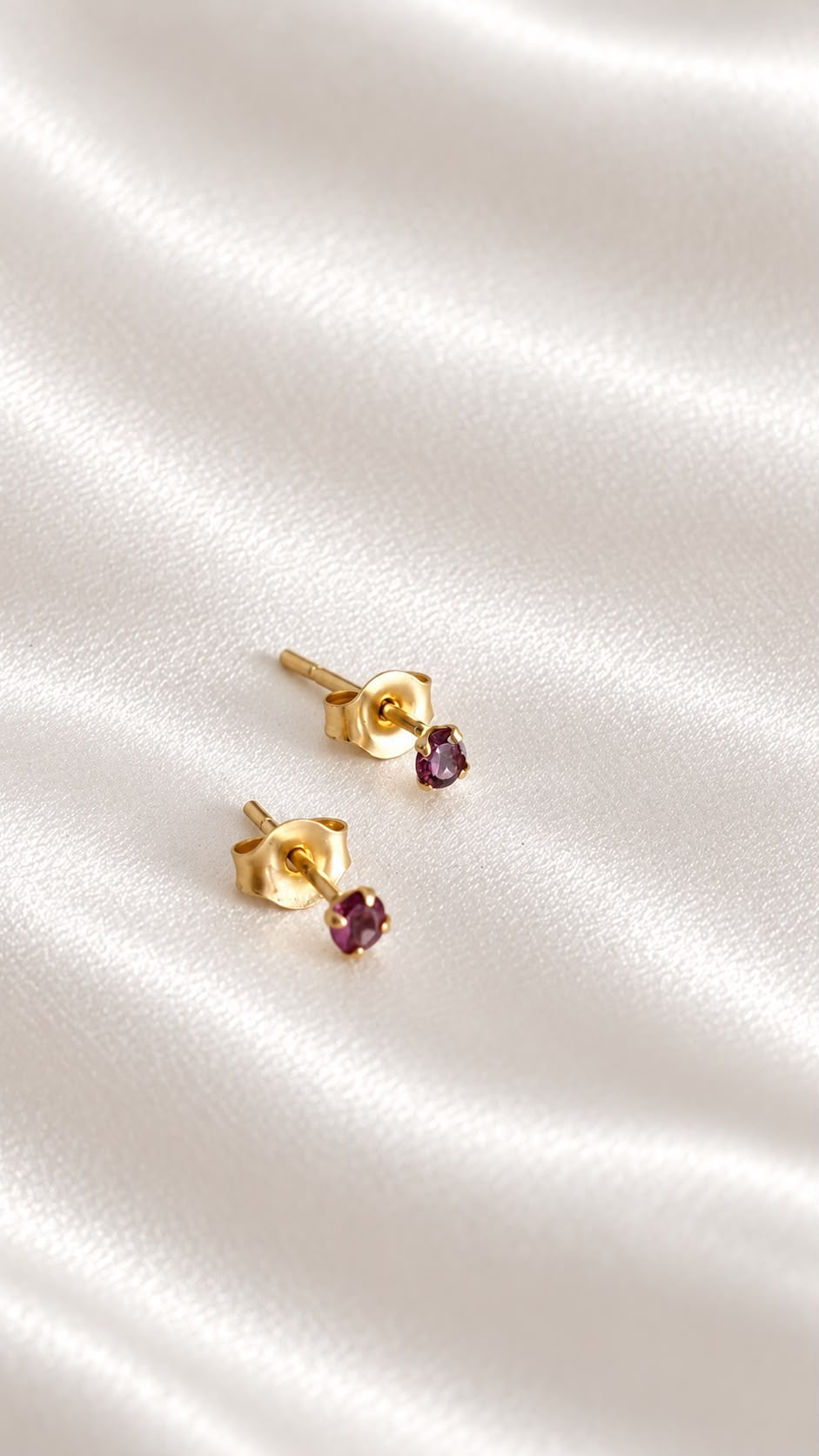 Aretes de 14k