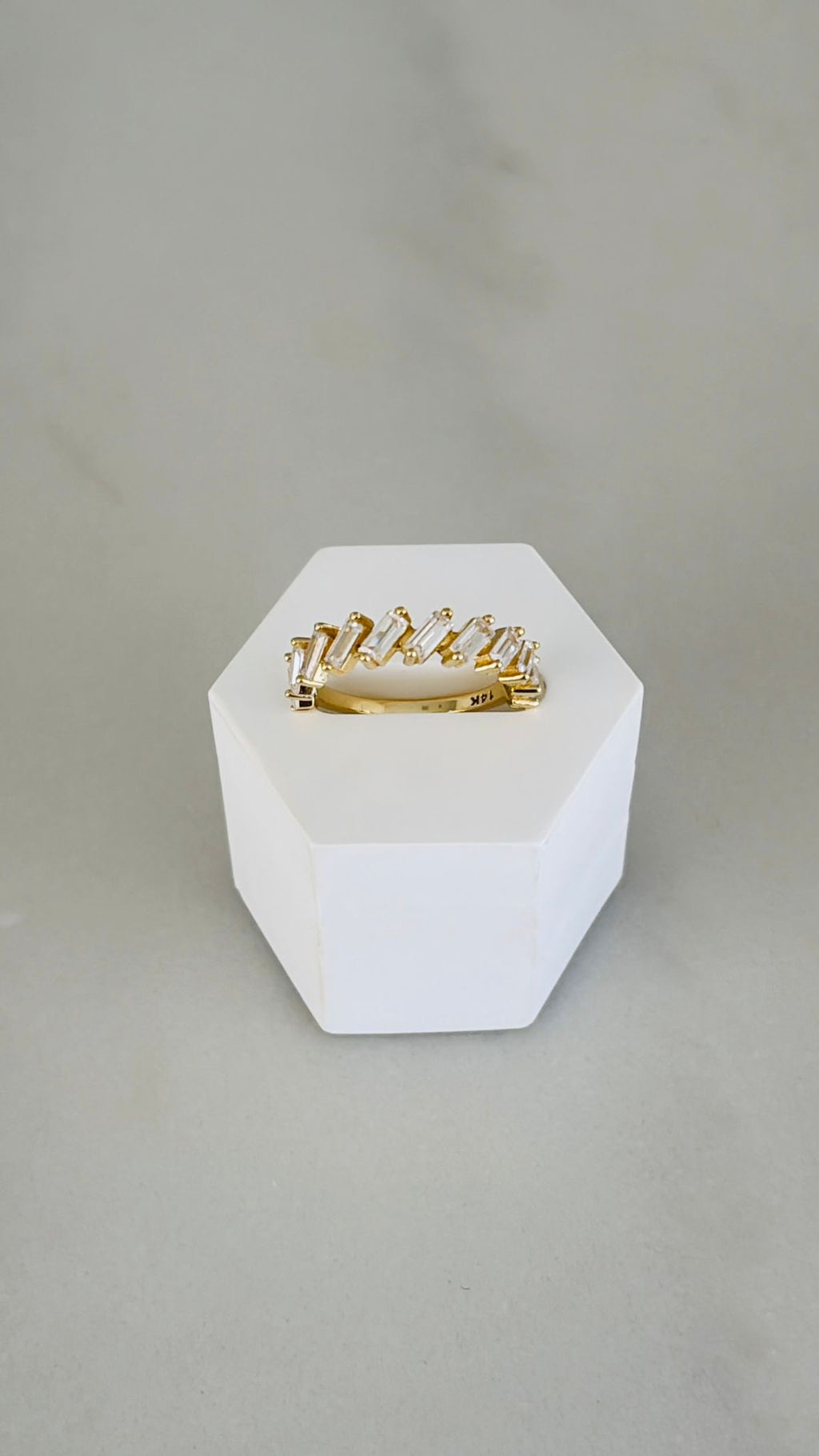 Anillo churrumbela 14k