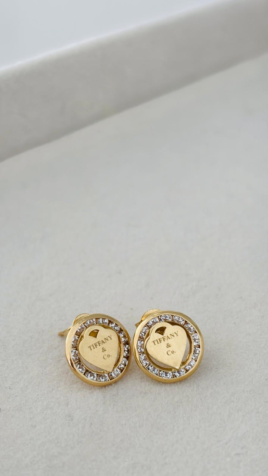 Aretes Tiffi en 14k