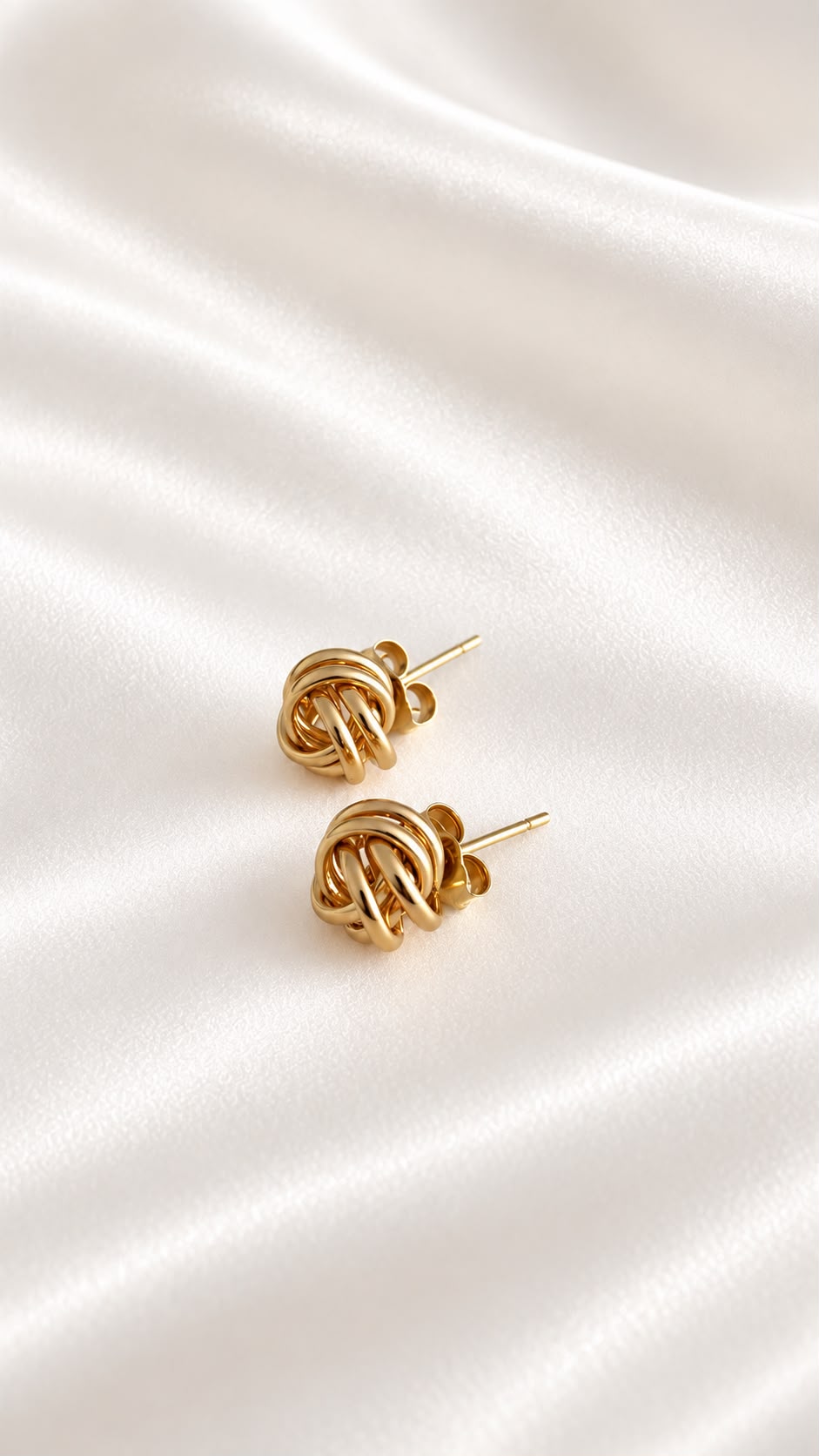 Aretes de Nudo de 10k