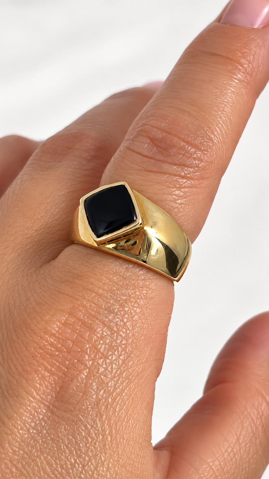 Anillo de Plata con Ónix