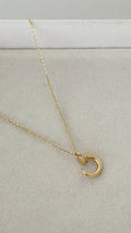 Cadena clavo 14k