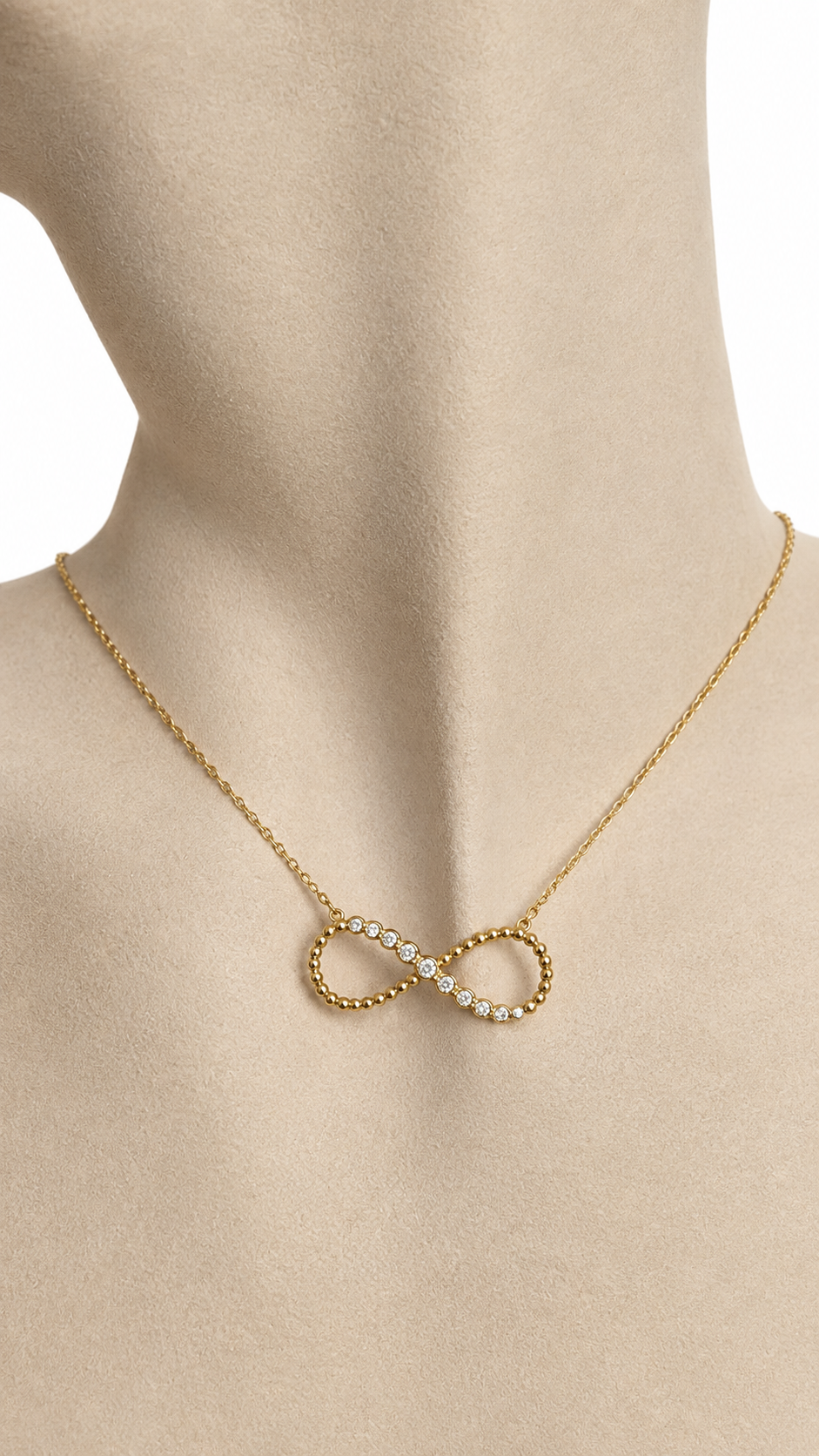 Cadena Infinito de 14k – 14k Gold Infinity Necklace