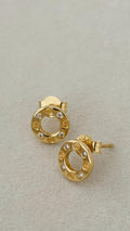 Aretes Carti 14k
