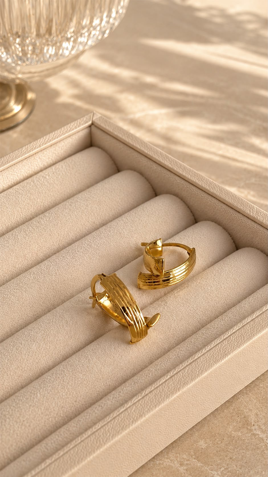 Aretes de 14k