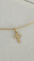 Dije de Cruz 14k