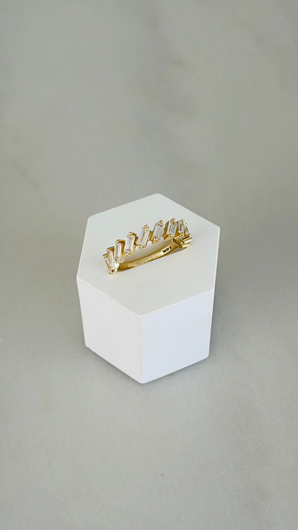 Anillo churrumbela 14k