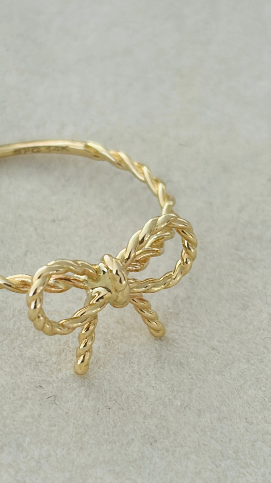 Anillo de Lazo 14k