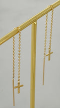 Aretes voladores cruz