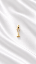 Dije Inicial Letra I de 10k – 10k Gold Initial I Pendant