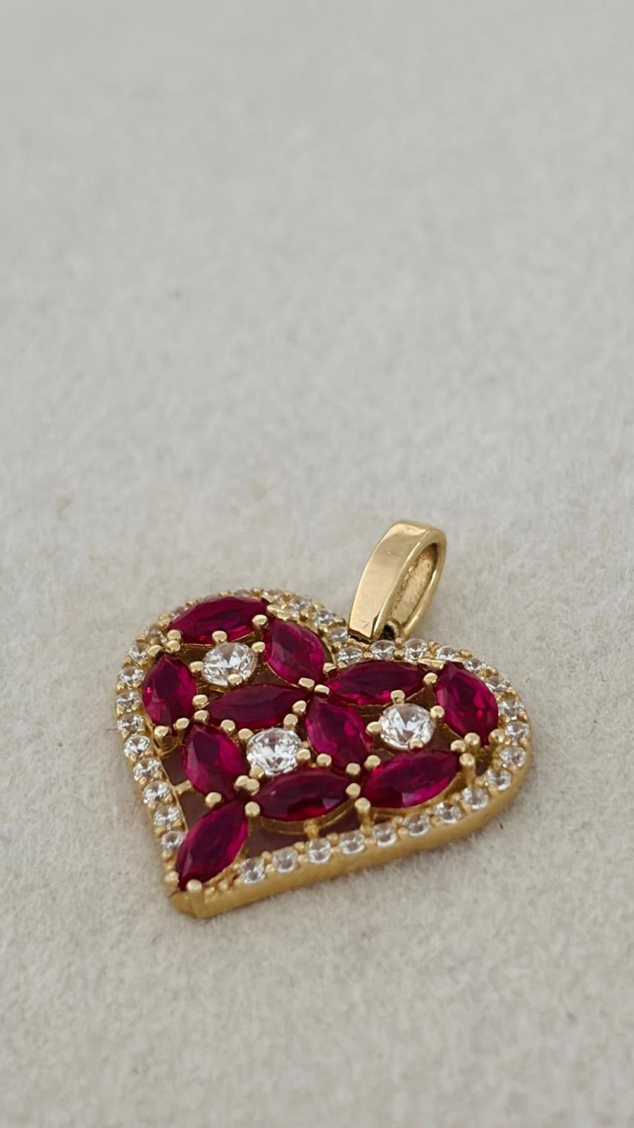 Dije de Corazón 14k