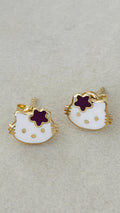 Aretes de Hello Kitty 10k