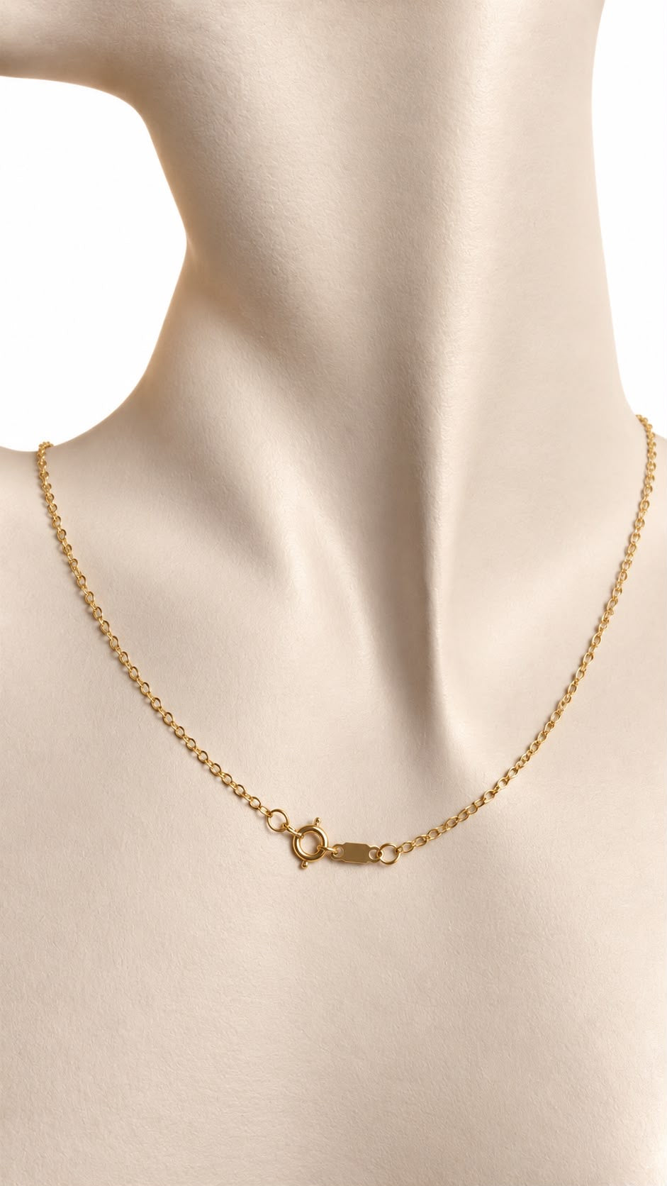 Cadena estilo Cable  de 14k