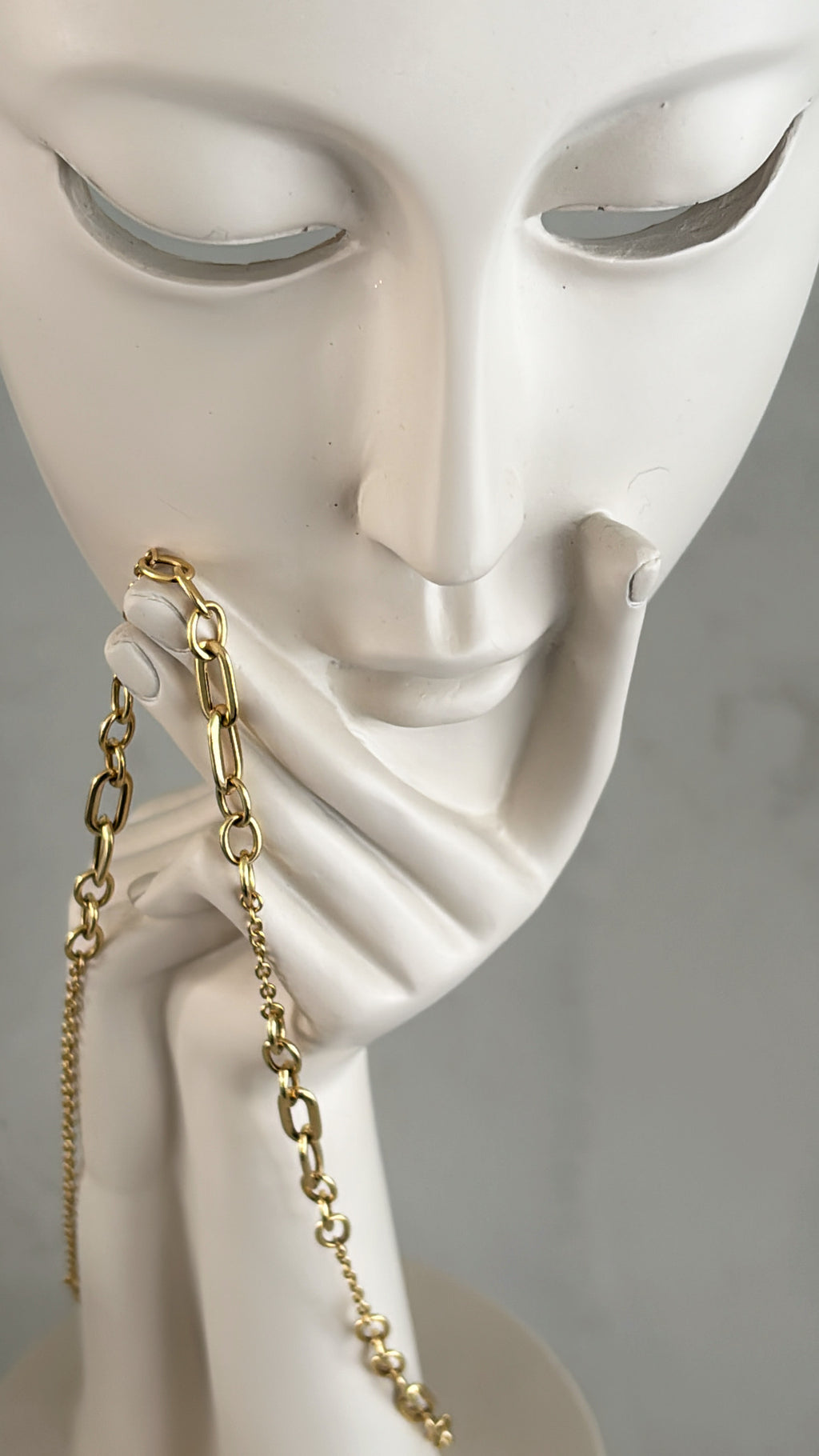 Cadena tipo gargantilla 14k