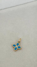 Dije flor 14k