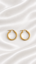 Argollas de 14k – 14k Gold Hoop Earrings